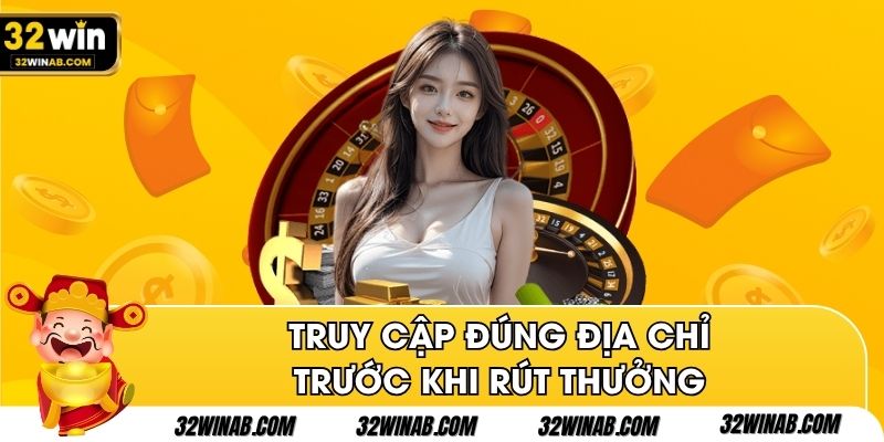 Truy cập đúng địa chỉ trước khi rút thưởng